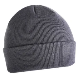 Czapka akrylowa szara XL102300