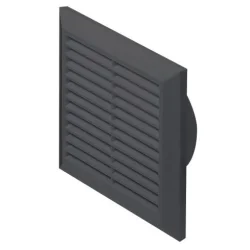 Kratka wentylacyjna CLASSIC 170x170mm grafitowa  AWT61GR