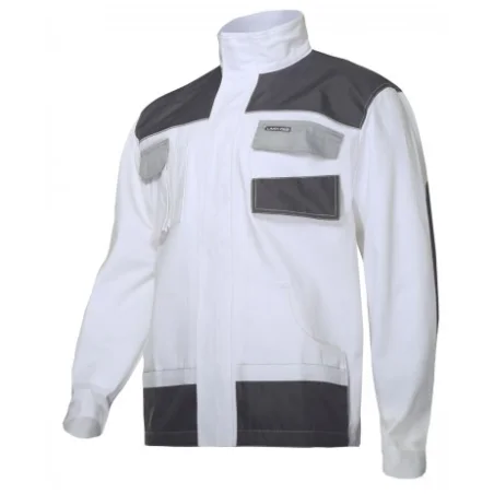 BLUZA BIAŁO-SZARA 3XL