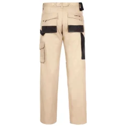 SPODNIE BEŻOWE 100% BAW. M 50