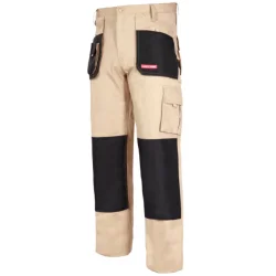 SPODNIE BEŻOWE 100% BAW. L52