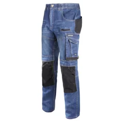 SPODNIE JEANSOWE ZE WZMOC.S #