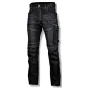 SPODNIE JEANSOWE CZARNE 2XL