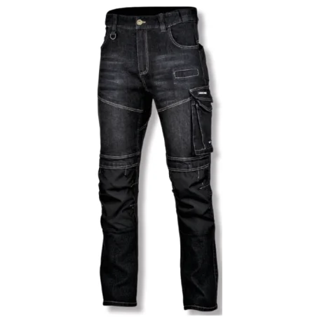 SPODNIE JEANSOWE CZARNE 3XL