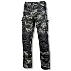 SPODNIE BOJÓWKI MORO ZIELONE ZE WZMOC. XL