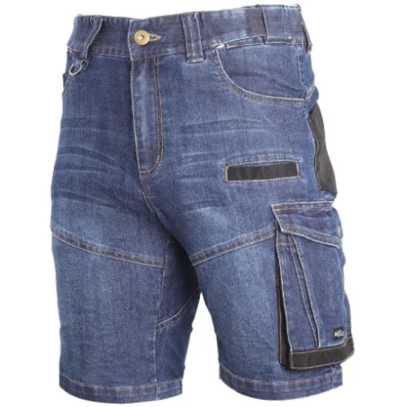 SPODENKI KROTKIE JEANS NIEB.XL