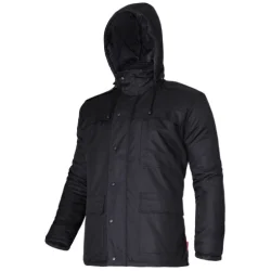 KURTKA OCIEPLANA CZARNA 3XL #