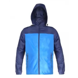 KURTKA WIOSENNO-JESIENNA GRANAT. - NIEBIESKA