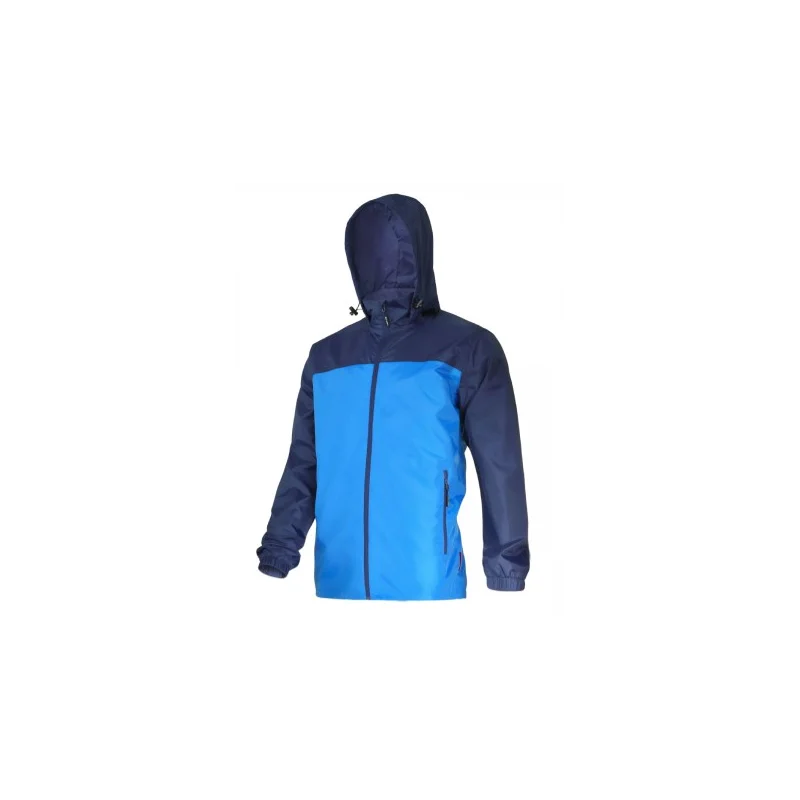 KURTKA WIOSENNO-JESIENNA GRANAT. - NIEBIESKA