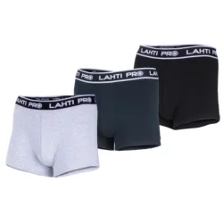 BOKSERKI MESKIE CZARNE SZARE GRANAT ''XL'' 3 PARY