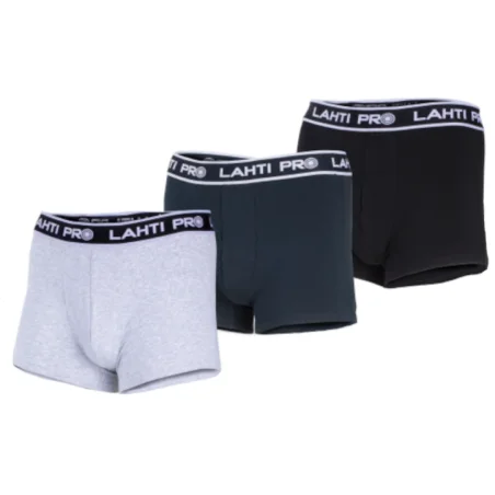 BOKSERKI MESKIE CZARNE SZARE GRANAT ''2XL'' 3 PARY