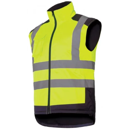 KAMIZELKA OSTRZ.DWUSTR.ZOL.XL