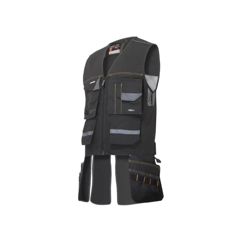 KAMIZELKA MONTERSKA CZARNA L