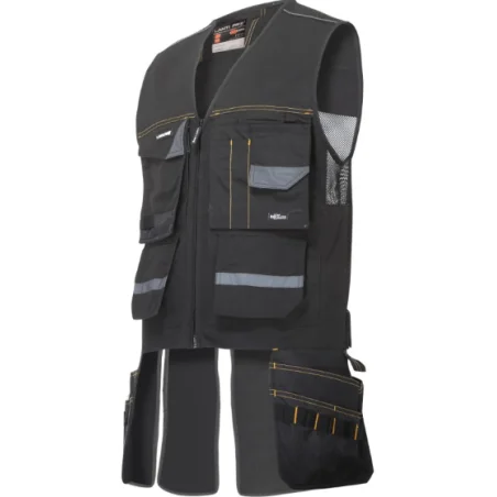 KAMIZELKA MONTERSKA CZARNA 2XL