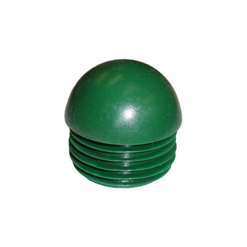 Zaślepka półkolista calowa 1 1/2" zielona TULZAS1.1/2ZP