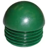 Zaślepka półkolista calowa 1 1/2" zielona TULZAS1.1/2ZP