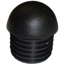Zaślepka półkolista calowa 1 1/2" czarna TULZAS1.1/2CP