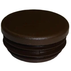 Zaślepka okrągła calowa 1 1/4" brązowa TULZAS1.1/4BR