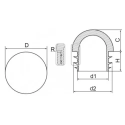 ZASLEPKA POLKOL.1 1/4/SZ