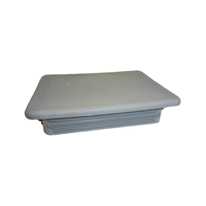 Zaślepka prostokątna 100x150mm szara TULZAS100150S