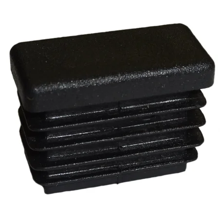 Zaślepka prostokątna 15x20mm czarna TULZAS15X20CZ