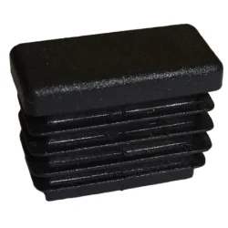 Zaślepka prostokątna 20x25mm czarna TULZAS20X25CZ