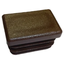 Zaślepka prostokątna 20x40mm brązowa TULZAS20X40BR