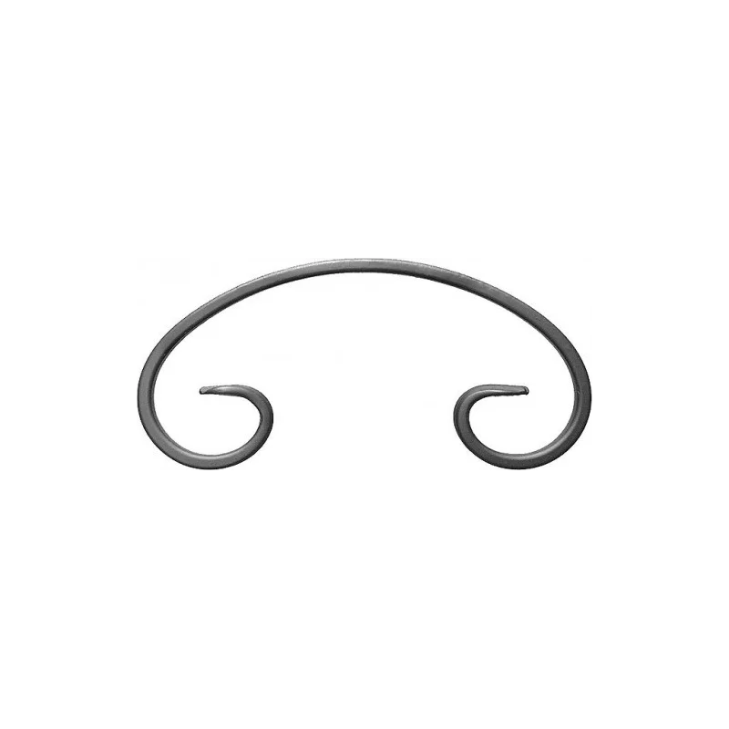 Element skrętny z płask. 12x6mm 180x85mm ART10047