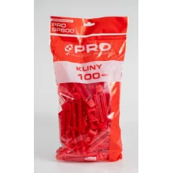 SYSTEM POZIOMUJACY PRO-SP600 KLINY 100SZT WOREK