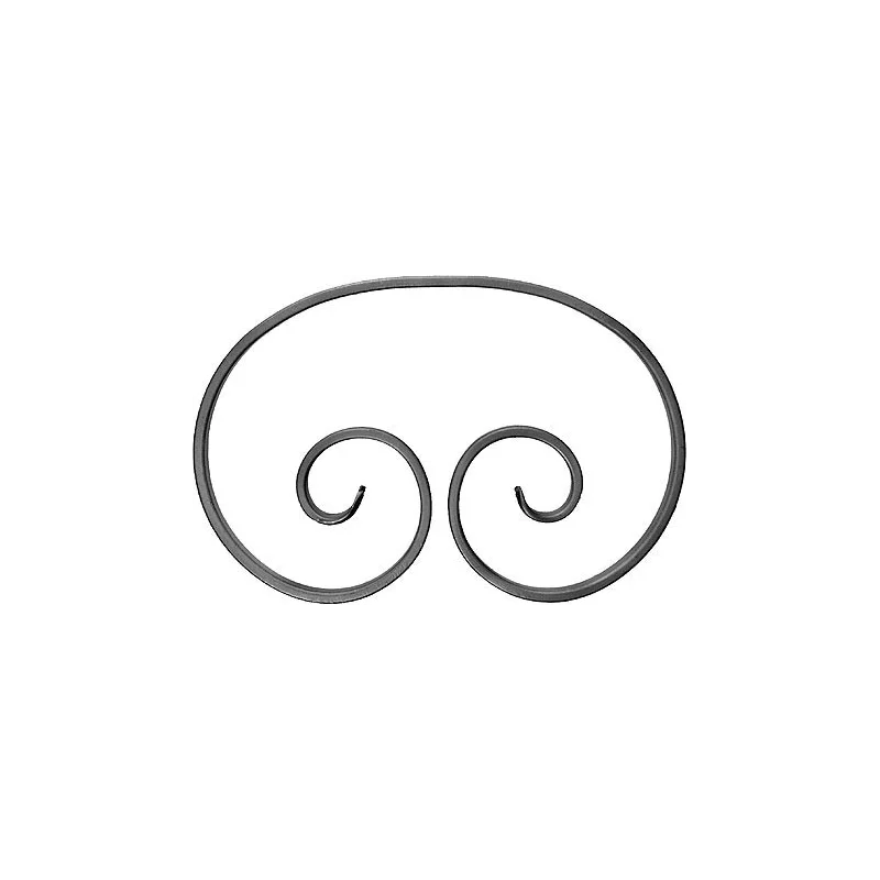 Element skrętny z płask. 12x6mm 250x167mm ART10048