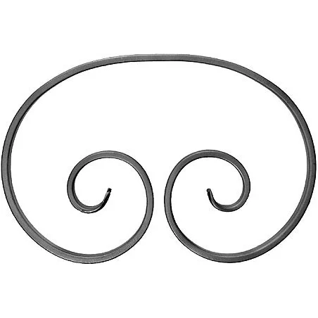 Element skrętny z płask. 12x6mm 250x167mm ART10048