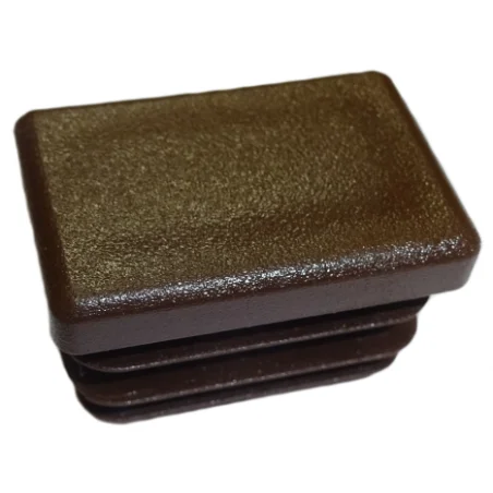 Zaślepka prostokątna 40x60mm brązowa TULZAS40X60BR