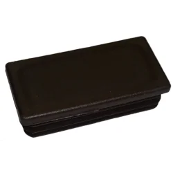 Zaślepka prostokątna 40x80mm brązowa TULZAS40X80BR