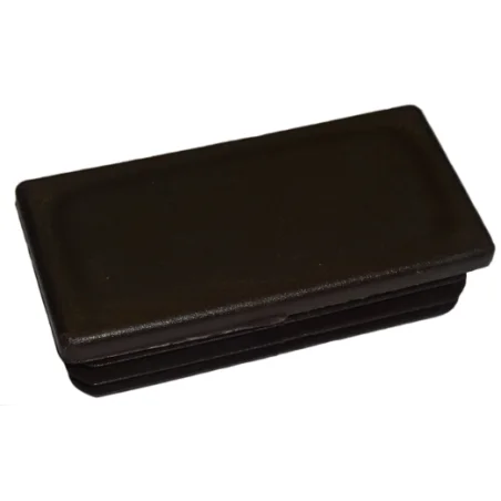 Zaślepka prostokątna 40x80mm brązowa TULZAS40X80BR