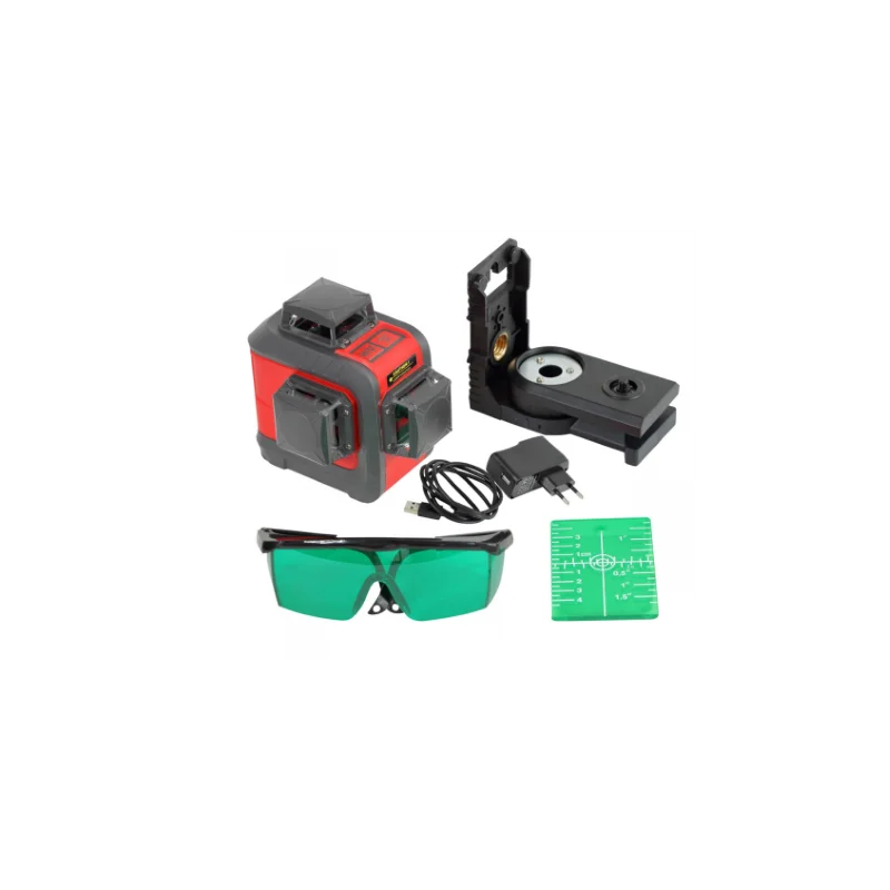 POZIOMNICA LASER 3 PROM 360ST WIA.ZIELONA