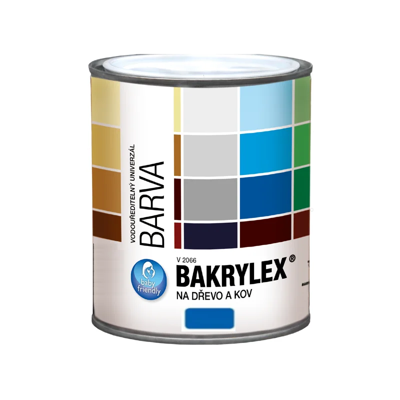 Emalia uniwersalna BAKRYLEX 0,7kg niebieski mat BAK01.06