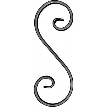 Zierelement S 12x6mm 80x215mm ART10064