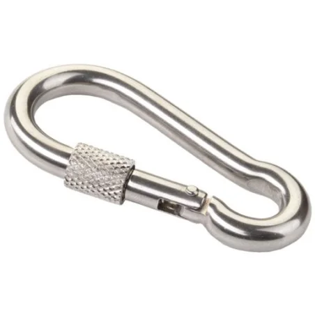 Karabińczyk z zabezpieczeniem 4x40mm BASKAR74.4Z