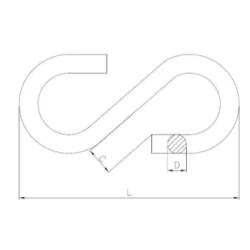 Ogniwo uzupełniające typu S 3mm BASOGN74.14