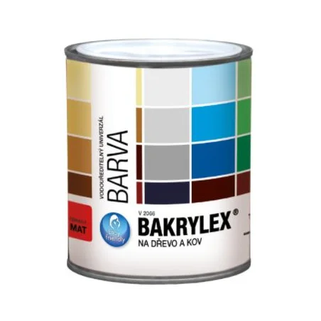 Emalia uniwersalna BAKRYLEX 0,7kg brąz średni mat BAK01.08