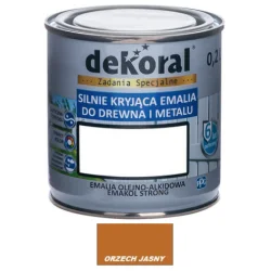 Farba olejna EMAKOL STRONG 0,2L orzech jasny BAWEMA10.27