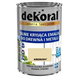 Farba olejna EMAKOL STRONG 0,9L kremowa BAWEMA10.35