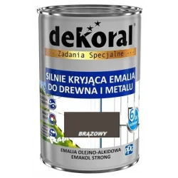 Farba olejna EMAKOL STRONG 0,9L brązowy BAWEMA10.8