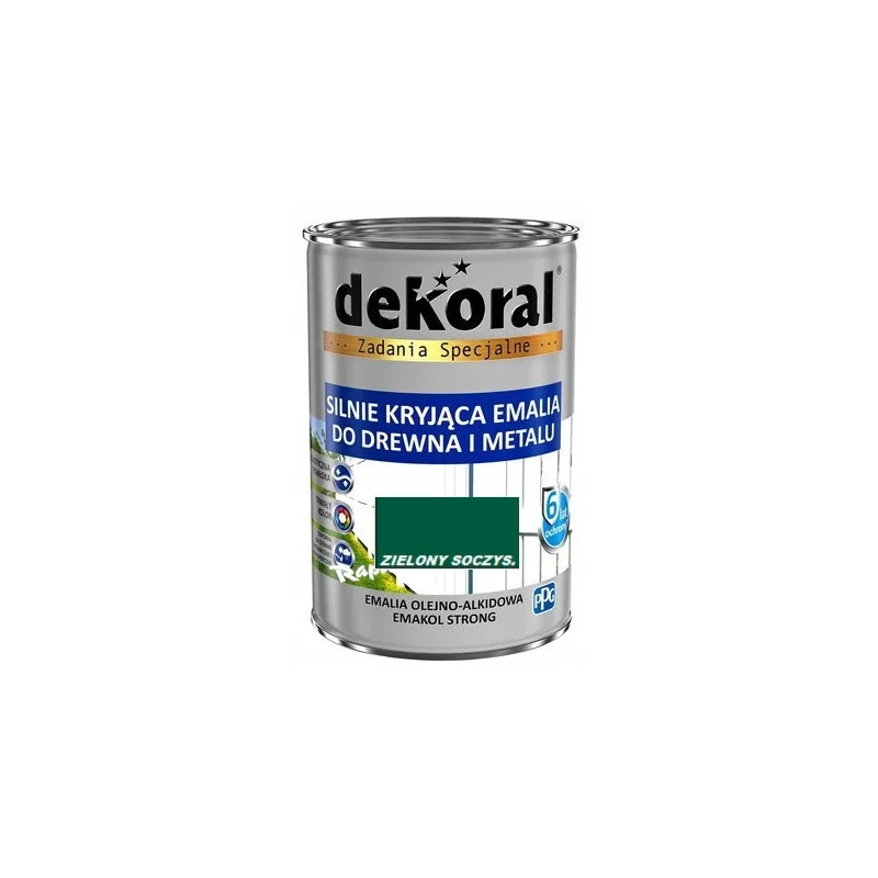 Farba olejna EMAKOL STRONG 0,9L zielony soczysty BAWEMA10.9