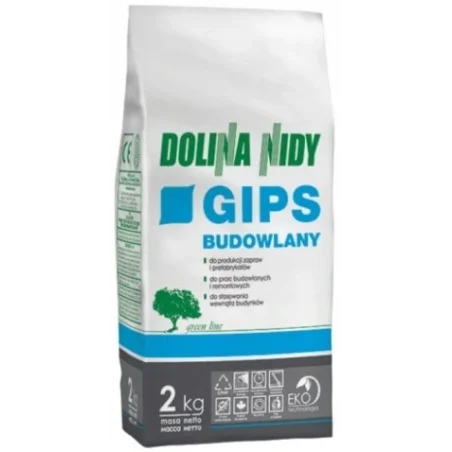 Gips budowlany DOLINA NIDY 2kg BAWGIP10.1
