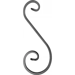 Element skrętny S z płask. 12x6mm 83x215mm ART10069