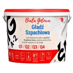 Gotowa gładź szpachlowa Megaron Śmig A-2 5 kg biała BAWMEG10.4