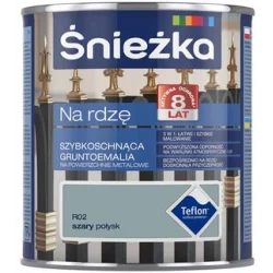 Śnieżka na rdzę 0,65L szara połysk BAWPOL10.10