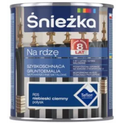 Śnieżka na rdzę 0,65L niebieska połysk BAWPOL10.9