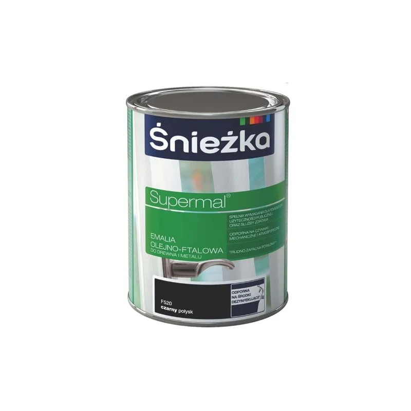 Emalia SUPREMAL czarny 0,8L BAWSUP10.1